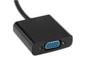 Miniatyrbild 5 av 5: Techly HDMI - VGA+3.5mm+Micro USB B M/F 0,15 m Svart