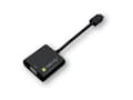 Miniatyrbild 2 av 5: Techly HDMI - VGA+3.5mm+Micro USB B M/F 0,15 m Svart