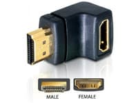 Delock - HDMI-adapter - HDMI hann til HDMI hunn