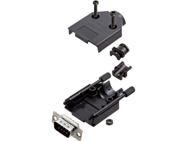 Amphenol L17DTPK-P-37+L717SDC37P D-SUB stiftliste-sæt 180 ° Poltal: 37 Loddekop 1 stk