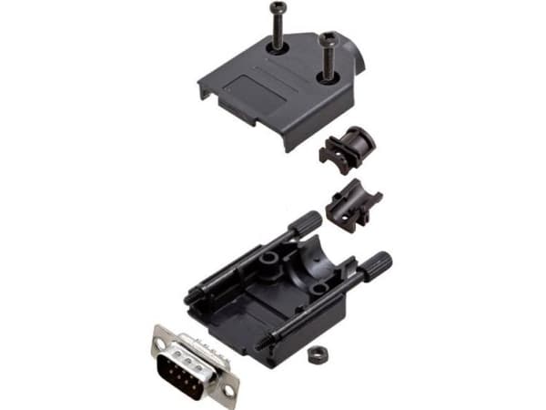 Amphenol L17DTPK-P-37+L717SDC37P D-SUB stiftliste-sæt 180 ° Poltal: 37 Loddekop 1 stk