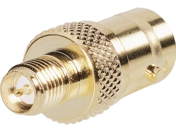 BKL Electronic 0419121 0419121 SMA-reverse-adapter SMA-stik - BNC-bøsning 1 stk