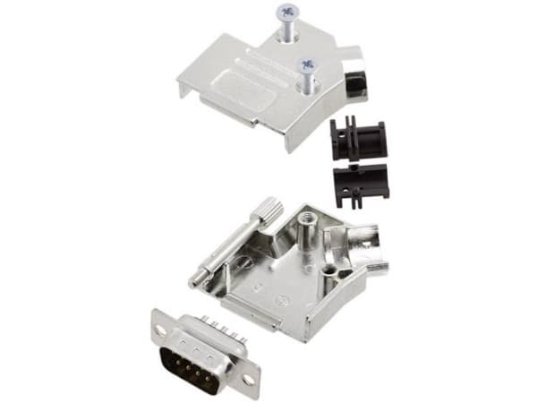 Amphenol L17D45ZK25+L717SDB25P D-SUB stiftliste-sæt 45 ° Poltal: 25 Loddekop 1 stk