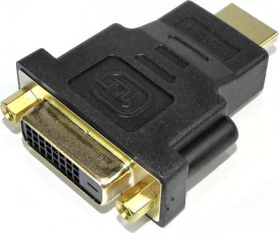 Qoltec - Video adapter - HDMI hann til DVI-D hunn