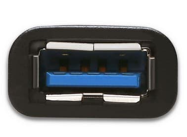 i-tec U31TYPEC kabelomvandlare (hane/hona) USB 3.1 Type-C USB 3.0 Type-A Svart