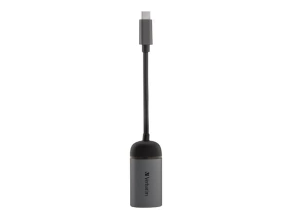 Verbatim - Verkko- / USB-sovitin - USB-C - Gigabit Ethernet x 1