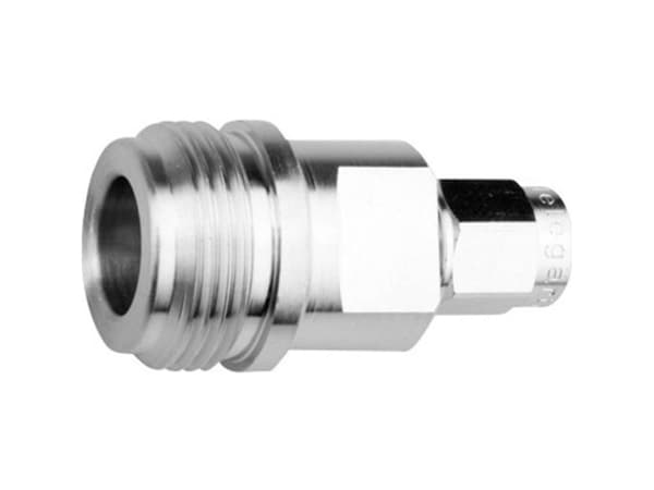 Telegärtner J01027R0000 J01027R0000 Koaksiaalisovitin N-tilslutning - SMA-reverse-stik 1 kpl