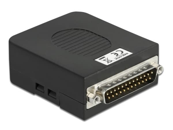 Delock - Parallell adapter - DB-25 (han) til 26 pins terminalblokk