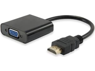 Equip 11903607, HDMI Type A (Standard), VGA (D-Sub), Hankjønn, Hunkjønn, Rett, Rett