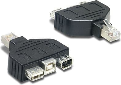 TRENDnet TC-NTUF - USB / FireWire-adapter - USB, Firewire