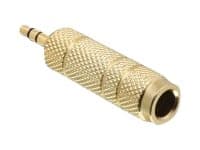 Delock - Audioadapter - mini-phone stereo 3.5 mm hann til stereojakk hunn