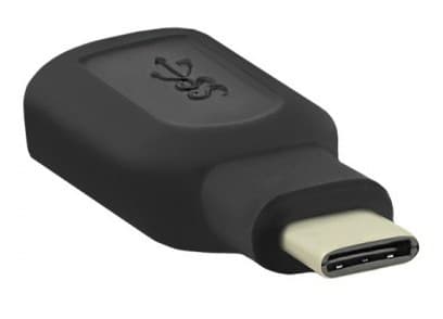 Qoltec - USB-sovitin - USB Type A (hun) til USB-C (han) - USB 3.0