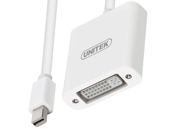 Unitek Y-6326 - Video transformator - DisplayPort - DVI - hvit