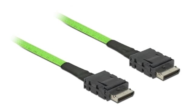 Delock OCuLink - Intern SAS-kabel - OCuLink (SFF-8611) (hane) till OCuLink (SFF-8611) (hane) - 1 m