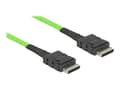 Miniatyrbild 1 av 2: Delock OCuLink - Intern SAS-kabel - OCuLink (SFF-8611) (hane) till OCuLink (SFF-8611) (hane) - 1 m