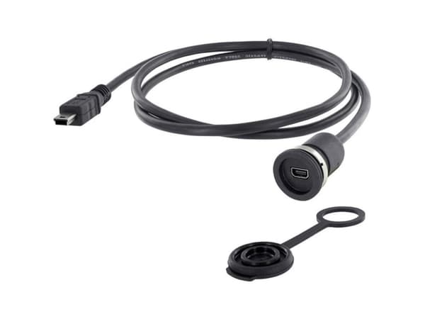 USB-stik Chassistilslutning, indbygning M16 1310-1011-04 encitech Indhold: 1 stk
