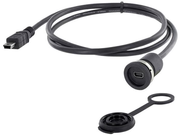 USB-stik Chassistilslutning, indbygning M16 1310-1011-04 encitech Indhold: 1 stk
