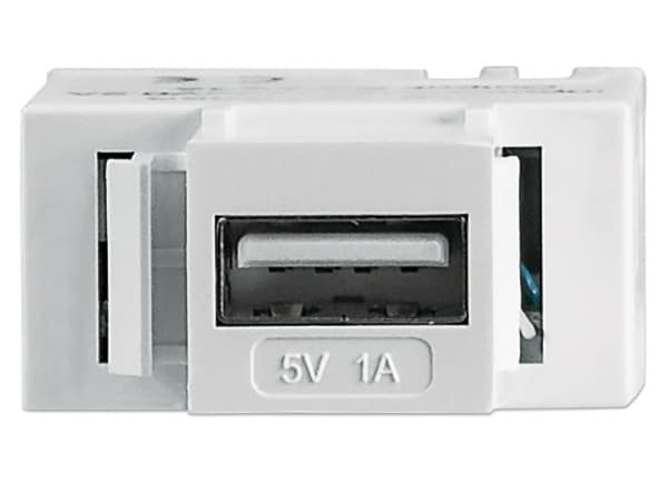 Intellinet 772167, platt, vit, USB A, terminal, kvinnlig, -10 - 40 °C