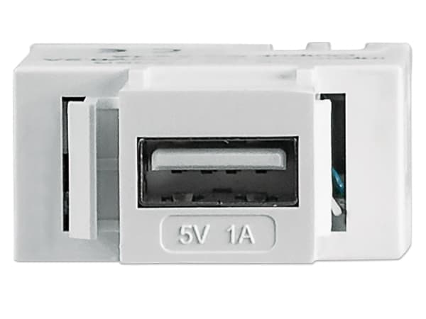 Intellinet 772167, Flat, Hvit, USB A, Terminal, Hunkjønn, -10 - 40 °C