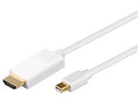 MicroConnect - Adapterkabel - Mini DisplayPort hane till HDMI hane - 1 m