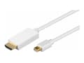 Miniatyrbild 2 av 5: MicroConnect - Adapterkabel - Mini DisplayPort hane till HDMI hane - 1 m