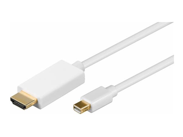 MicroConnect - Adapterkabel - Mini DisplayPort hane till HDMI hane - 1 m