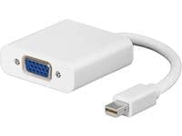 MicroConnect - Videotransformator - DisplayPort - VGA - hvit