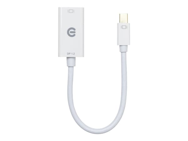 eSTUFF - Video adapter - Mini DisplayPort hann til HDMI hunn - 15 cm - hvit