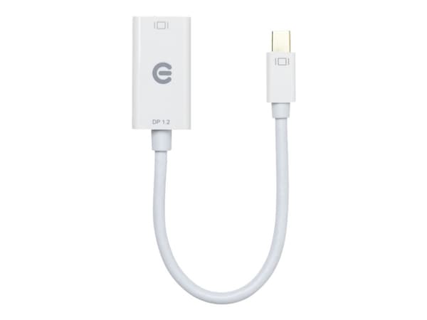 eSTUFF - Video adapter - Mini DisplayPort hann til HDMI hunn - 15 cm - hvit