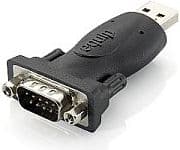 Utstyr 133382, USB A, RS-232, Sort