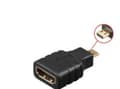 Miniatyrbild 3 av 5: MicroConnect - HDMI-adapter - HDMI hona till 19 pin micro HDMI Type D hane