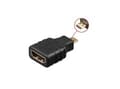 Miniatyrbild 4 av 5: MicroConnect - HDMI-adapter - HDMI hona till 19 pin micro HDMI Type D hane