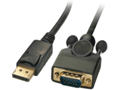 Miniatyrbilde 4 av 5: MicroConnect - Videotransformator - DisplayPort - VGA - sorter