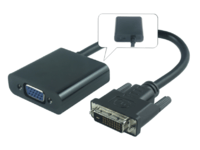 MicroConnect - Videotransformator - Lontium LT8511 - DVI - VGA - sort