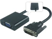 MicroConnect - Videotransformator - Lontium LT8511 - DVI - VGA - sort