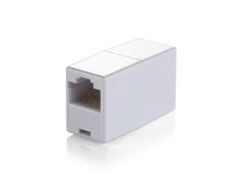 Equip 121252, RJ-45, RJ-45, Hvit