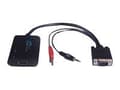 Miniatyrbilde 4 av 5: MicroConnect VGA til HDMI Converter - Videotransformator - VGA - HDMI