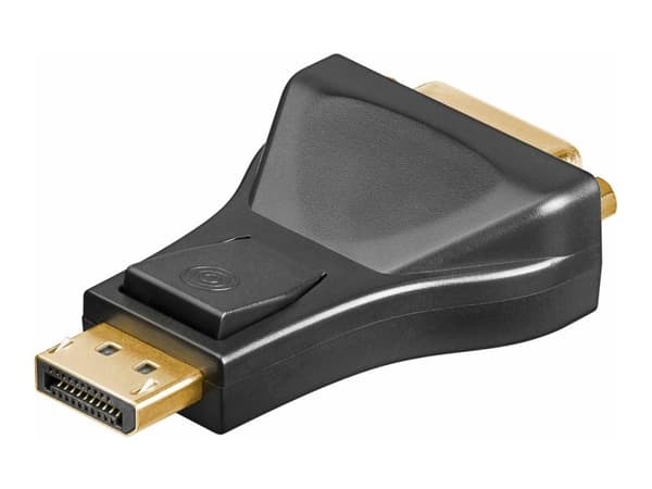 MicroConnect - DVI-adapter - DisplayPort (hann) til DVI-D (hunn)