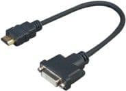 VivoLink Pro - Video adapter - DVI-D hunn til HDMI hann - 20 cm