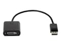 Pikkukuva 2 / 5: HP DisplayPort to DVI Adapter - DisplayPort-sovitin - DisplayPort (han) til DVI-D (hun) - lajittelu - ProBook 64X G4, 650 G4, 650 G5; ZBook 14 G2, 14