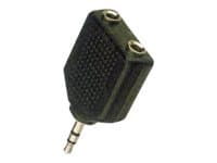 MicroConnect - Ljudsplitter - mini-phone stereo 3.5 mm hane till mini-phone stereo 3.5 mm hona