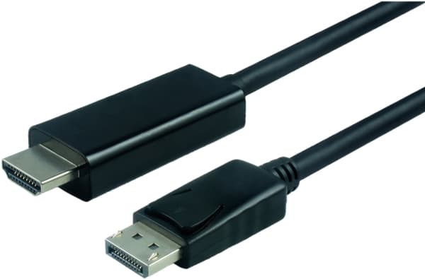 Value 11.99.5786, 2 m, DisplayPort, Hankjønn, Hankjønn, Rett, Rett