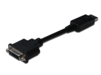 MicroConnect - DisplayPort-adapter - dobbeltlenke - DisplayPort (hann) til DVI-I (hunn) - 15 cm