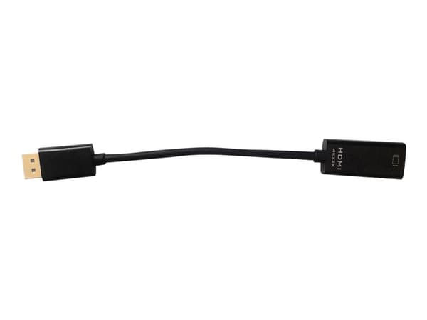 MicroConnect - Adapterkabel - Mini DisplayPort hane till HDMI hona - 15 cm - svart - passiv, stöd för 4K