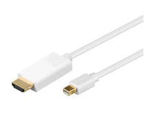 MicroConnect - Adapterkabel - Mini DisplayPort hann til HDMI hann - 3 m