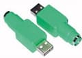 Miniatyrbilde 3 av 5: MicroConnect - Tastatur- / musadapter - USB (hann) til PS/2 (hunn)