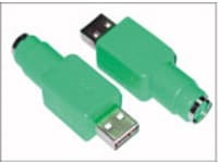 MicroConnect - Tastatur- / musadapter - USB (hann) til PS/2 (hunn)