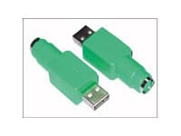 MicroConnect - Tastatur- / musadapter - USB (hann) til PS/2 (hunn)