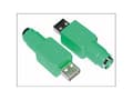 Miniatyrbilde 5 av 5: MicroConnect - Tastatur- / musadapter - USB (hann) til PS/2 (hunn)