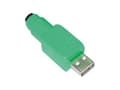 Miniatyrbilde 1 av 5: MicroConnect - Tastatur- / musadapter - USB (hann) til PS/2 (hunn)